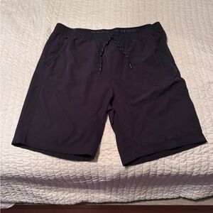 Men's Black Athletic Shorts